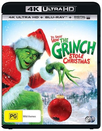 Dr Seuss': How The Grinch Stole Christmas on UHD Blu-ray image