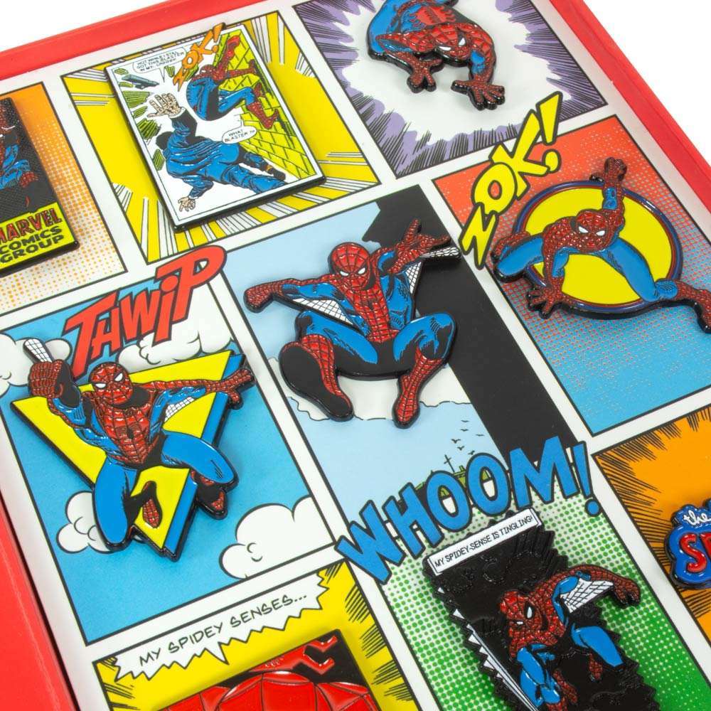 Spider-Man - Retro Pin Set image