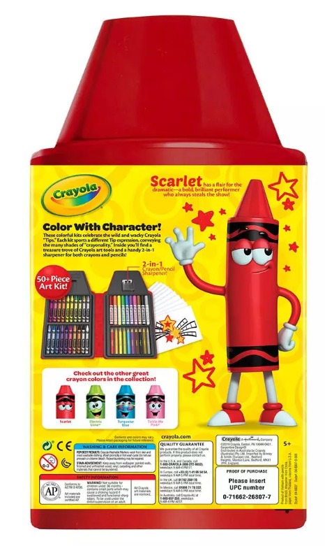 Crayola: Tip Art Case - Scarlet image