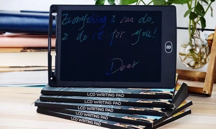 8.5-Inch Colourful LED Writing Tablet - Blue image