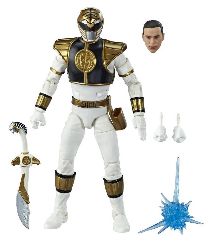 Power Rangers: Lightning Collection 6" Action Figure - Mighty Morphin White Ranger