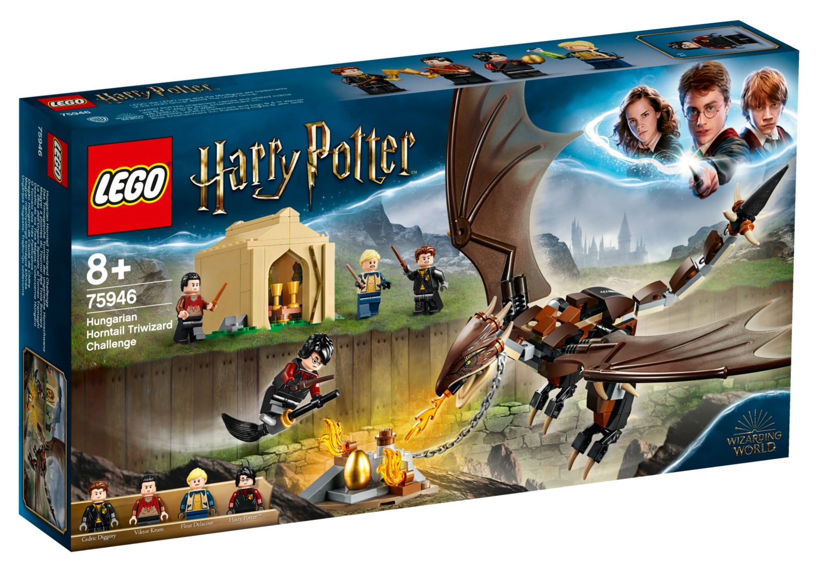 LEGO Harry Potter - Hungarian Horntail Triwizard Challenge image