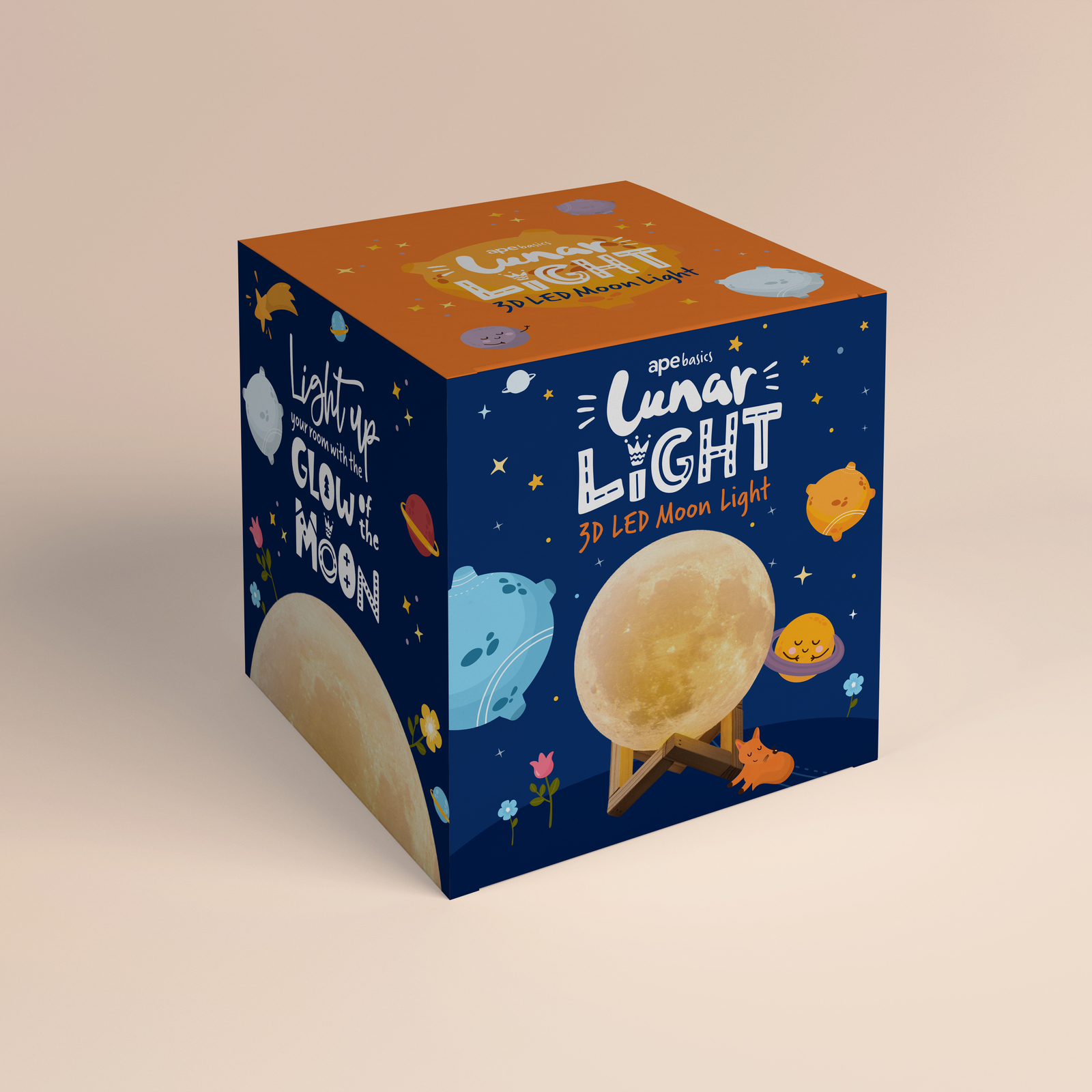 Lunar Light: Moonbeam Night Light image