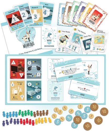 Nefarious - Board Game image