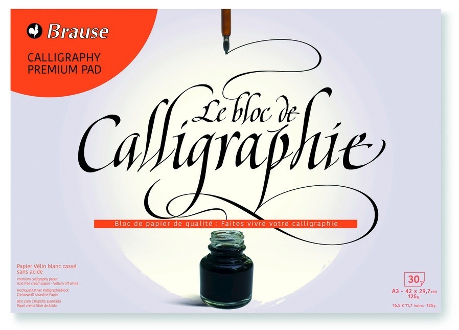 Brause: Calligraphy Pad - A3 (30 Sheets) image