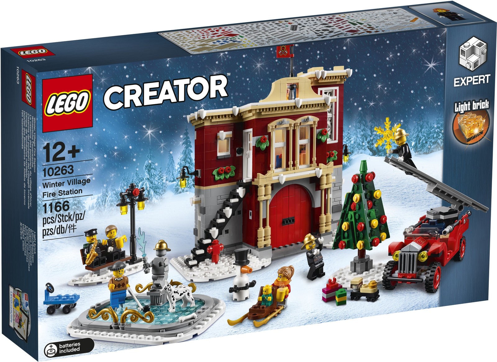 LEGO Creator: Winter Village Fire Station (10263) image
