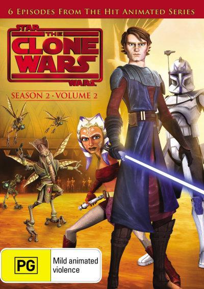 Star Wars: The Clone Wars: Season 2 - Volume 2 on DVD image