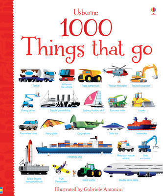 1000 Things That Go by Sam Taplin image