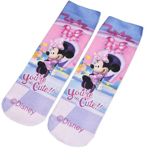 Disney Minnie Mouse Socks (Size 2/5) Girl's at Mighty Ape NZ