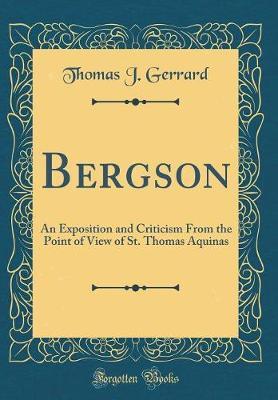 Bergson by Thomas J Gerrard image