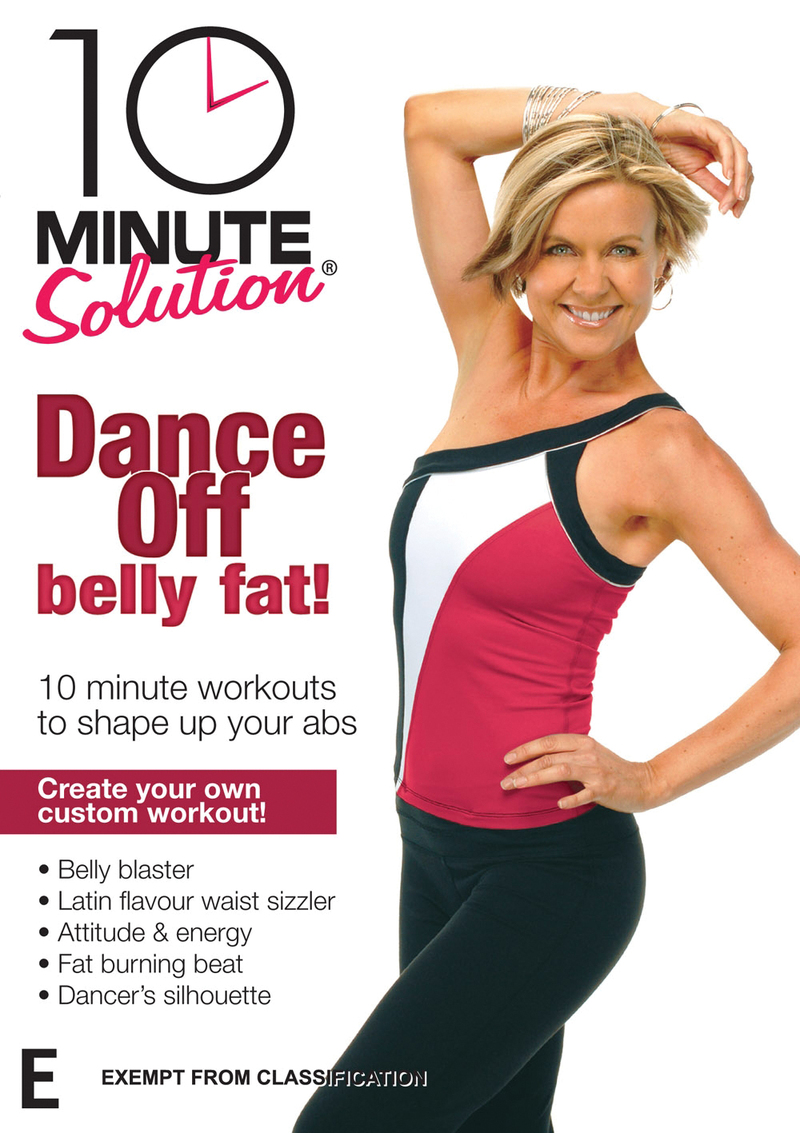 10 Minute Solution: Dance Off Belly Fat on DVD image