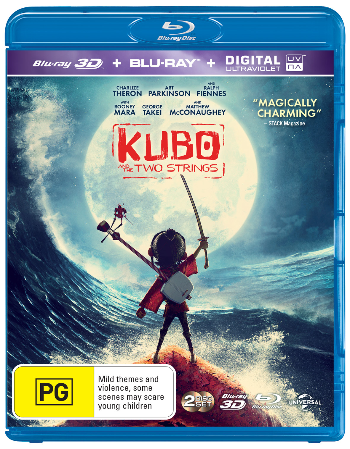 Kubo and The Two Strings on Blu-ray, 3D Blu-ray, UV image