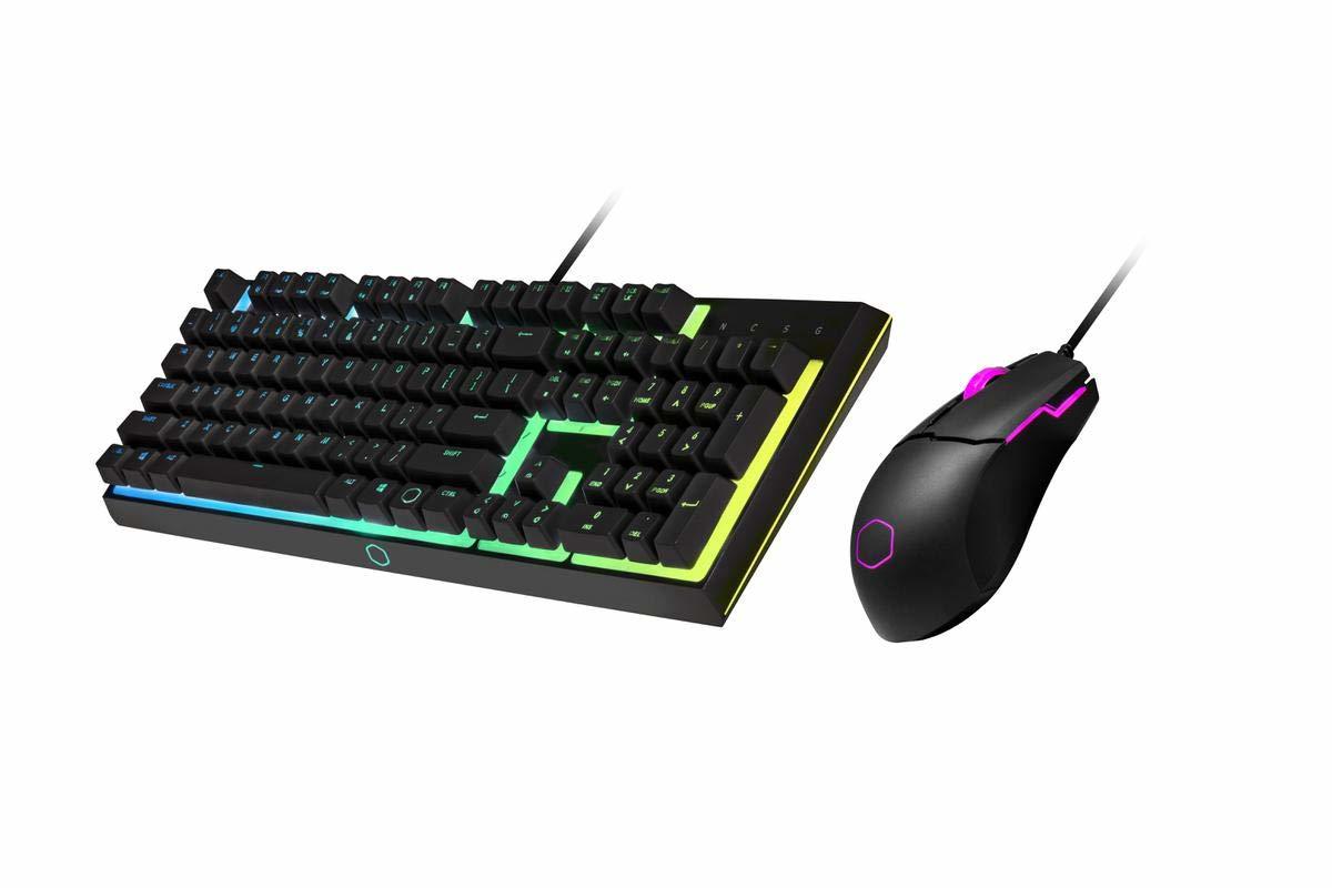 Cooler Master MasterSet MS110 RGB Gaming Keyboard Mouse Bundle PC