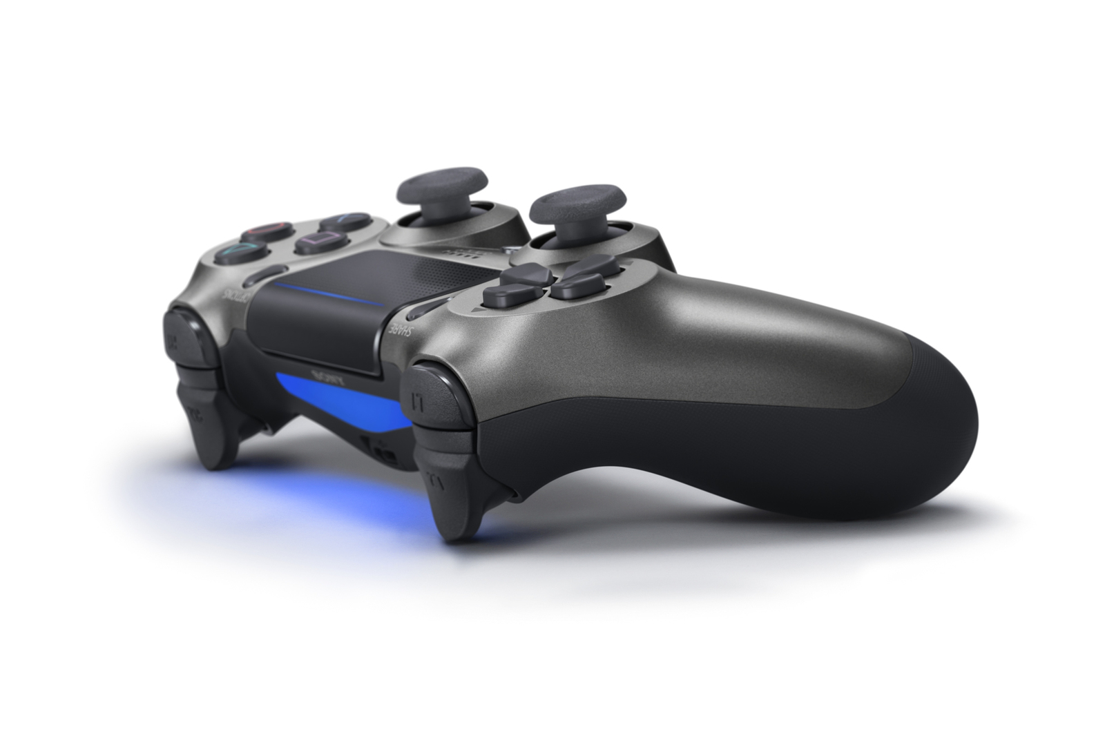 PlayStation 4 Dual Shock 4 v2 Wireless Controller - Steel Black for PS4 image