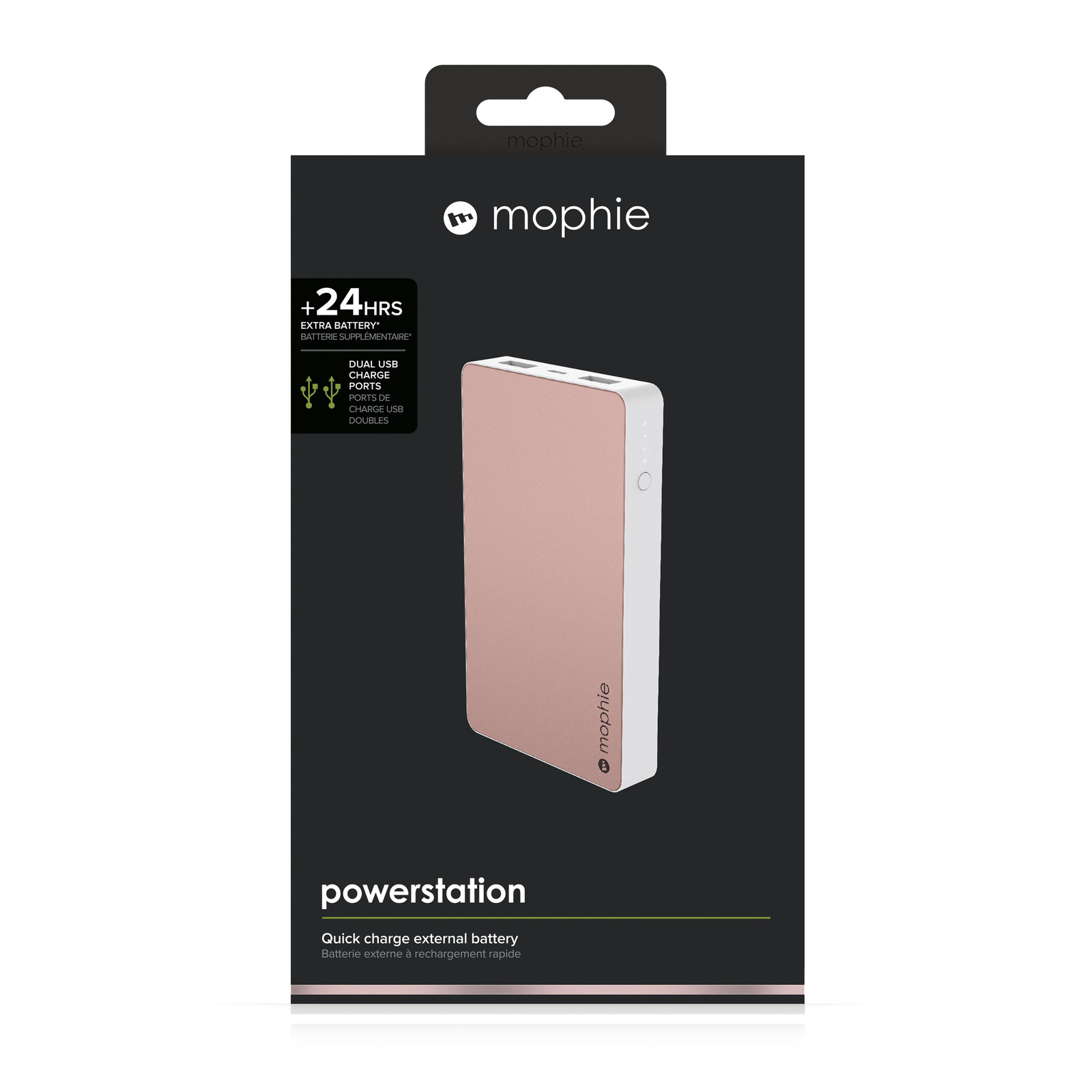 Mophie Powerstation 6000mAh Power Bank (Rose Gold) at Mighty Ape NZ