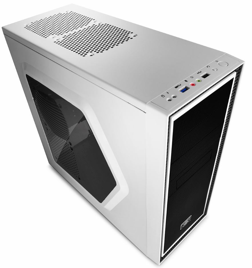 Deepcool: Tesseract White SW Mid Tower Case | at Mighty Ape NZ