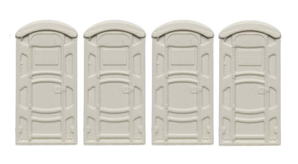 TTCombat: Tabletop Scenics - Portable Toilet Set image