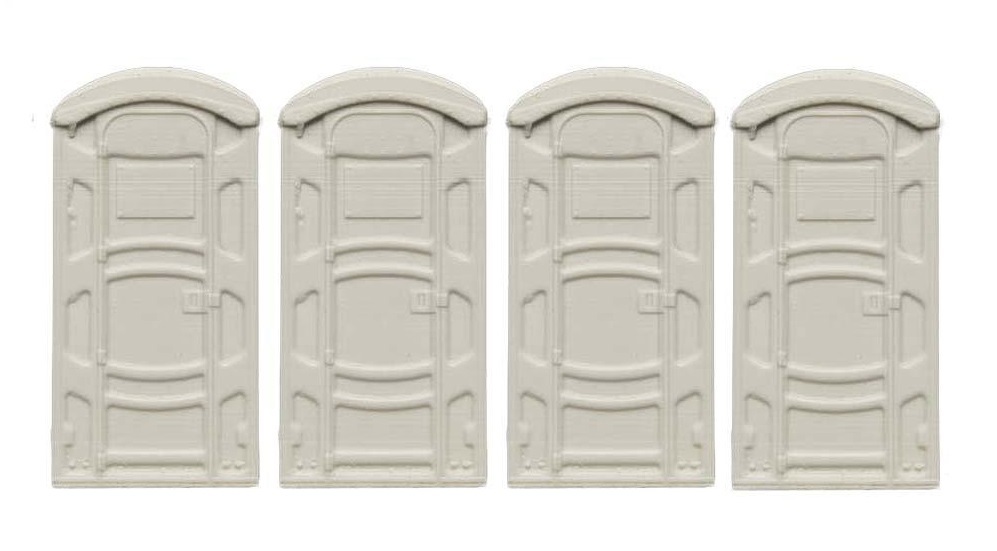 Tabletop Scenics - Portable Toilet Set image