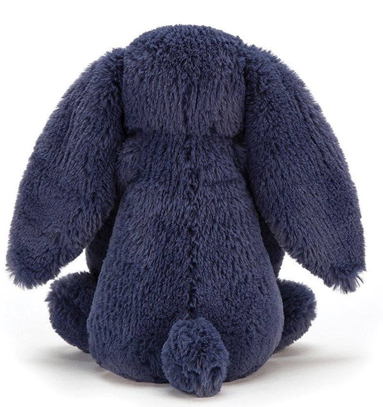 Jellycat: Bashful Navy Bunny - Small Plush image