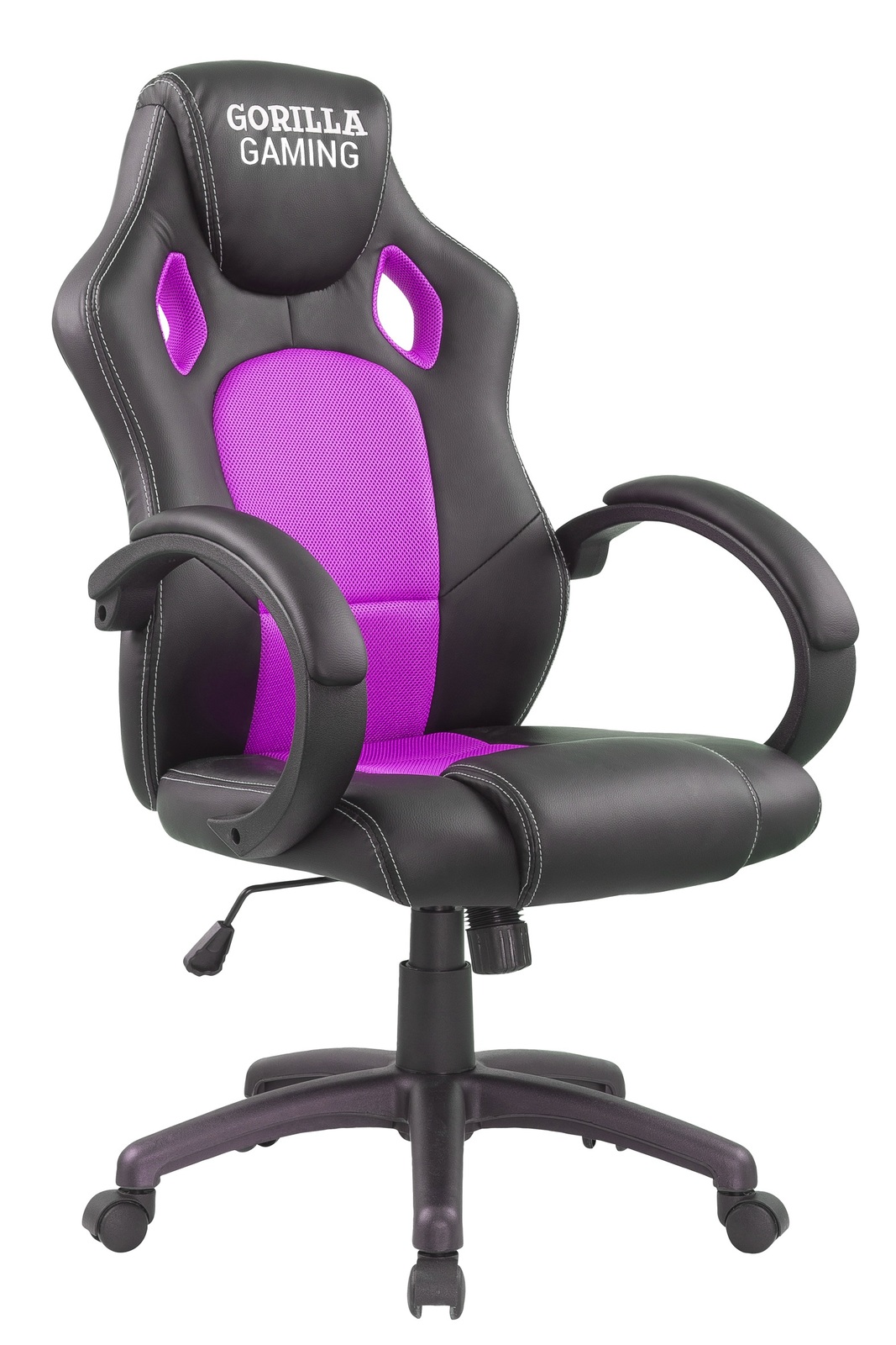 Gorilla Gaming Chair - Pink & Black for image