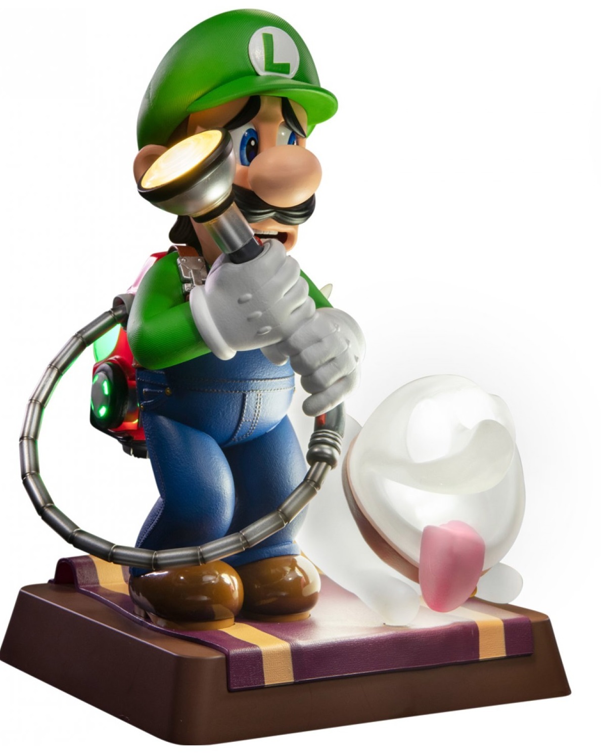 Luigi's Mansion 3: Luigi & Polterpup - 9" Premium Statue