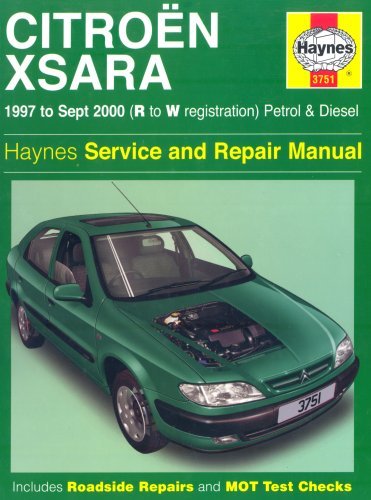 Citroen Xsara Service and Repair Manual by John S. Mead image