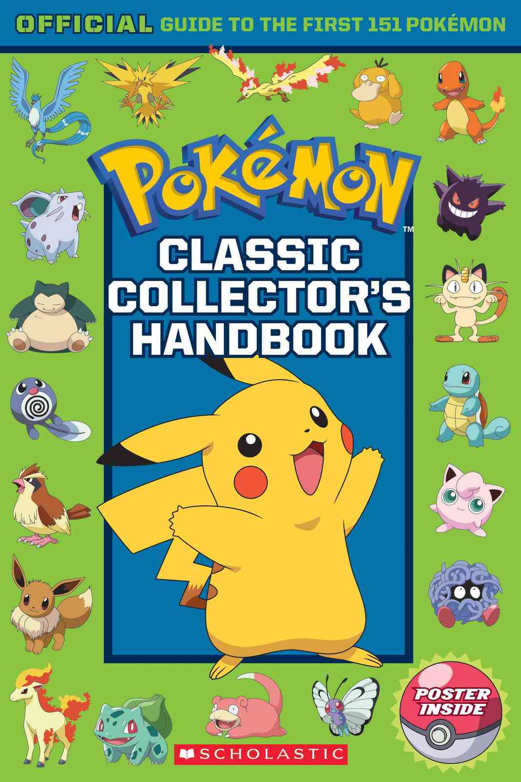 Pokemon Classic Collector's Handbook Scholastic Book InStock