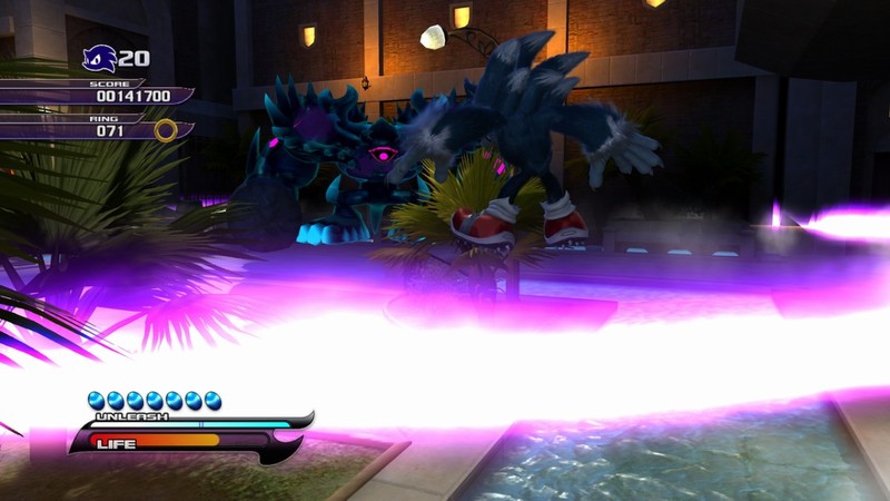 Sonic Unleashed on PS2