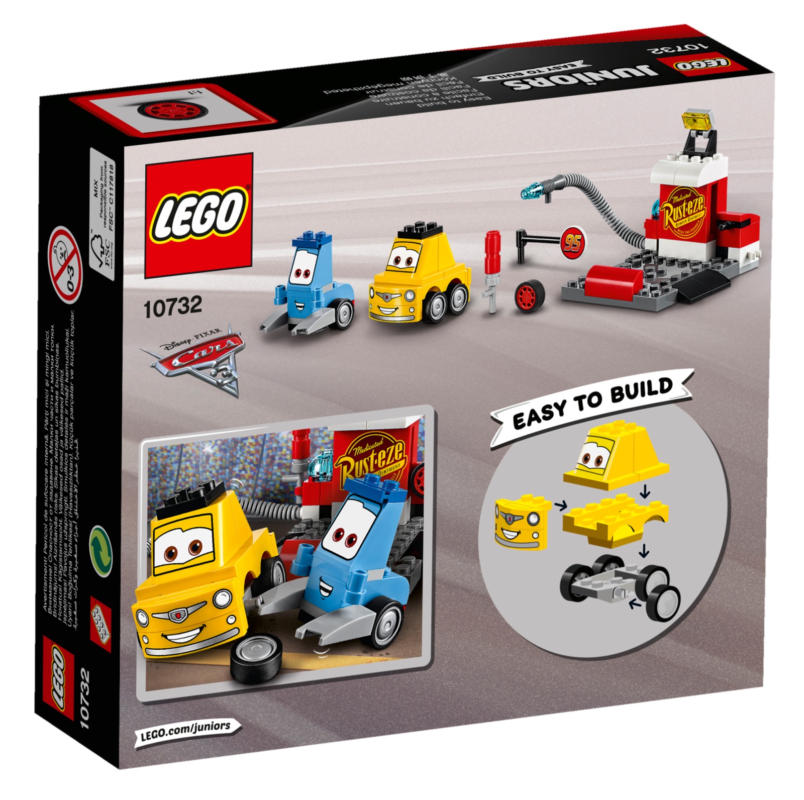 LEGO Juniors - Guido and Luigi's Pit Stop (10732) image