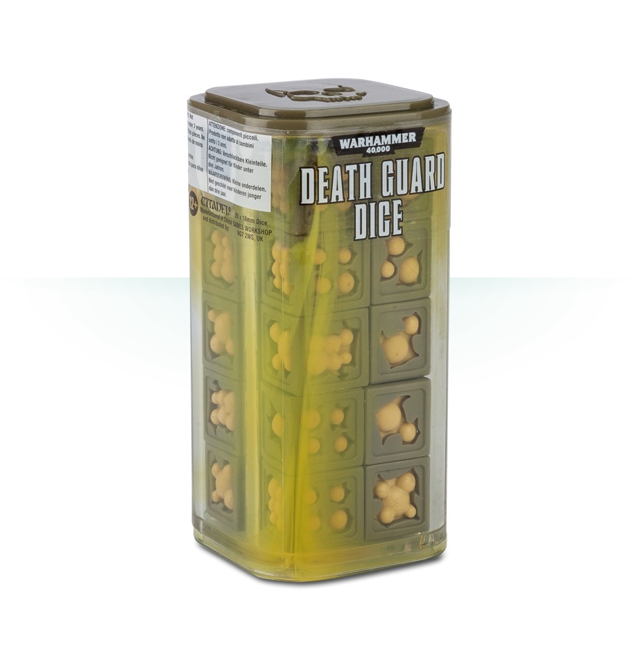 Warhammer 40,000: Death Guard Dice image