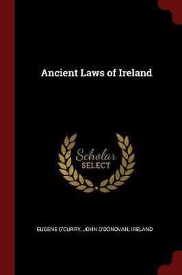Ancient Laws of Ireland by Eugene O'Curry image