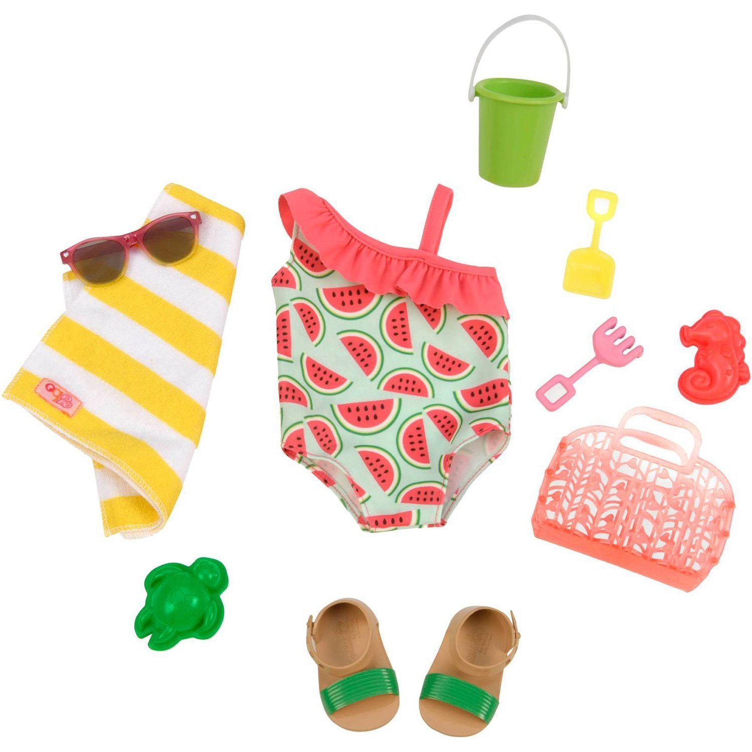 Our Generation: Regular Outfit - Watermelon Swimsuit image