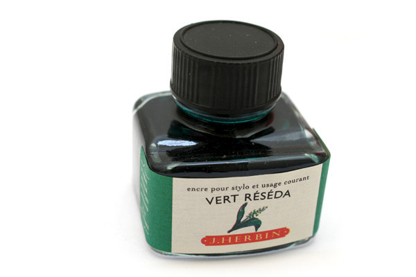 J Herbin: Fountain Pen Ink - Vert Reseda (30ml) image