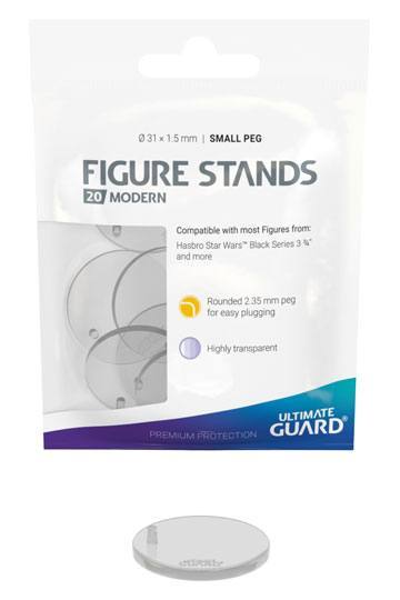 Ultimate Guard: Small Peg Modern - Figure Stands (20 pieces) image