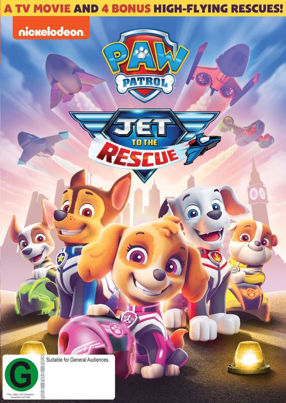 Paw Patrol: Jet To The Rescue on DVD