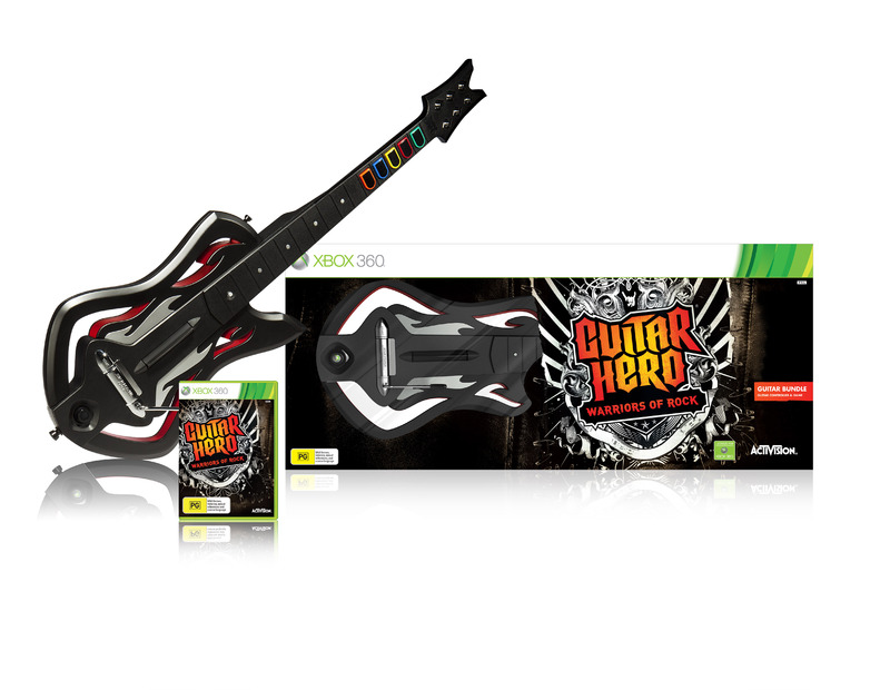 Guitar Hero Warriors of Rock Guitar Bundle X360 Buy Now at