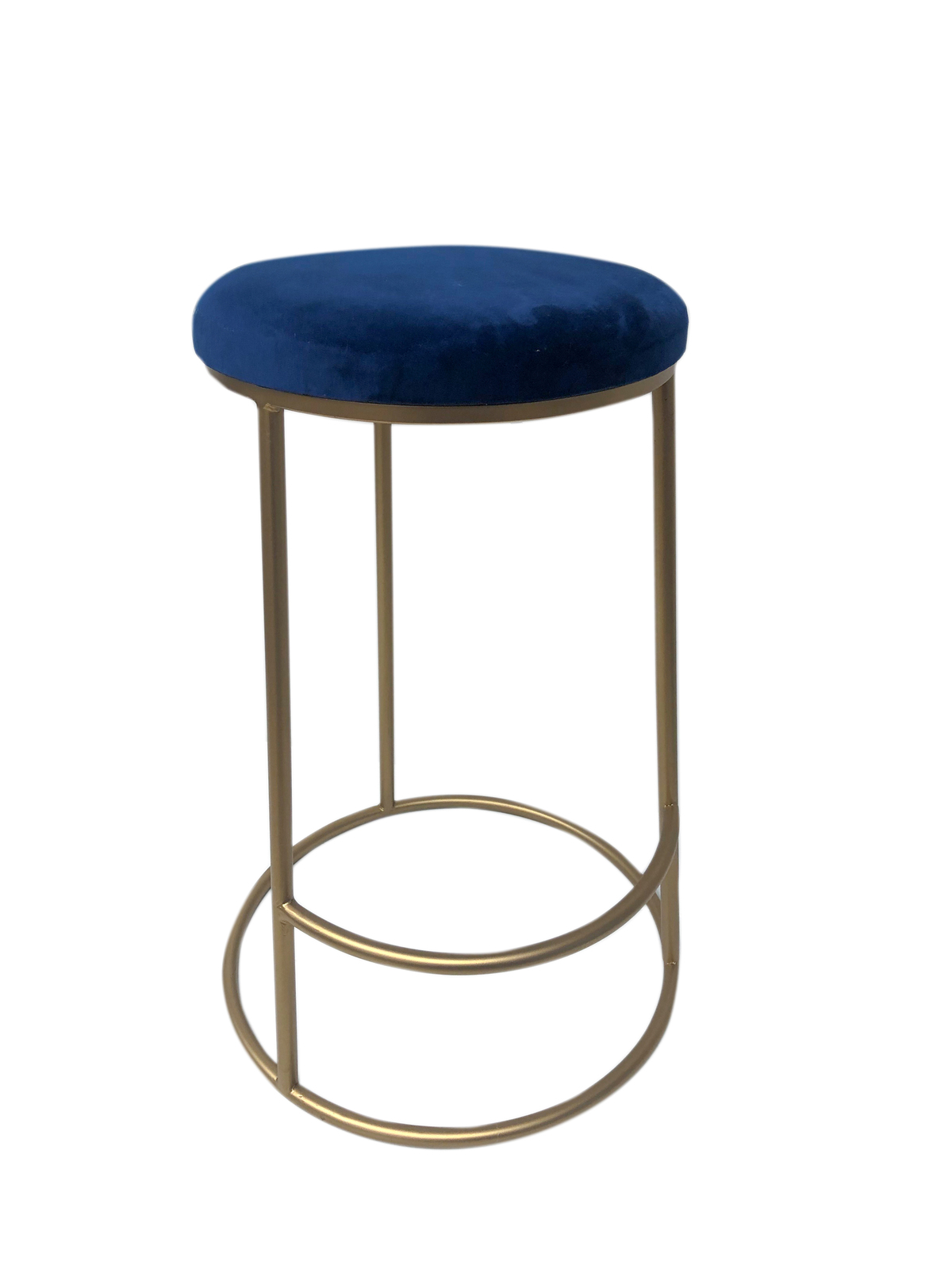 Archie Bar Stool Blue/Gold at Mighty Ape NZ