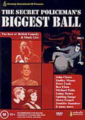 The Secret Policeman's Biggest Ball on DVD The Secret Policeman's Biggest Ball on DVD