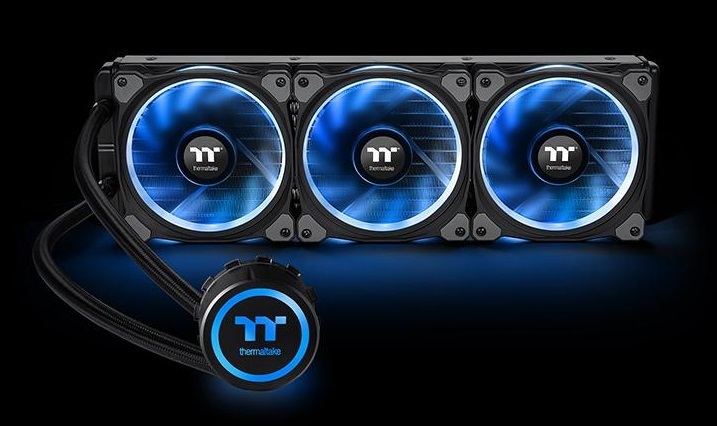 360mm Thermaltake Floe Riing 360 RGB TT Premium Edition AIO CPU Cooler image