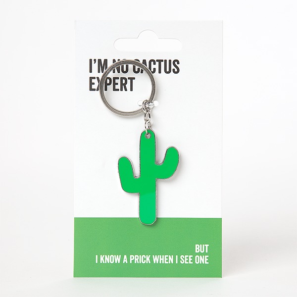 Say It Keyring Cactus