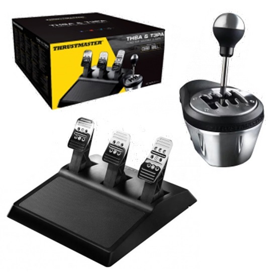 Thrustmaster TH8A Shifter & T3PA Pedal Set Bundle (PS4,PS3, PC & Xbox One), PS4, Buy Now