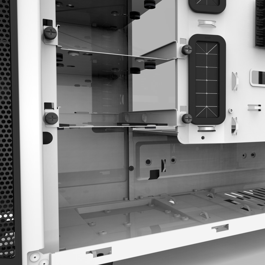 NZXT H440 Mid Tower Case 2015 Edition - White image
