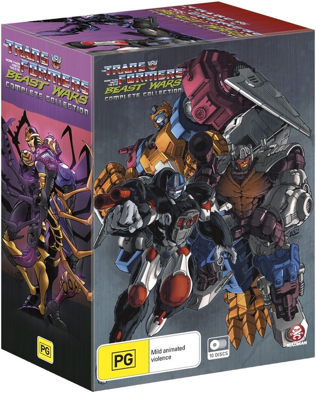 transformer dvd box set
