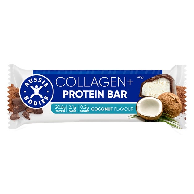 Buy Aussie Bodies Collagen Protein Bar at Mighty Ape NZ