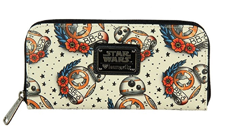 Loungefly Star Wars BB-8 Tattoo All Over Print Wallet