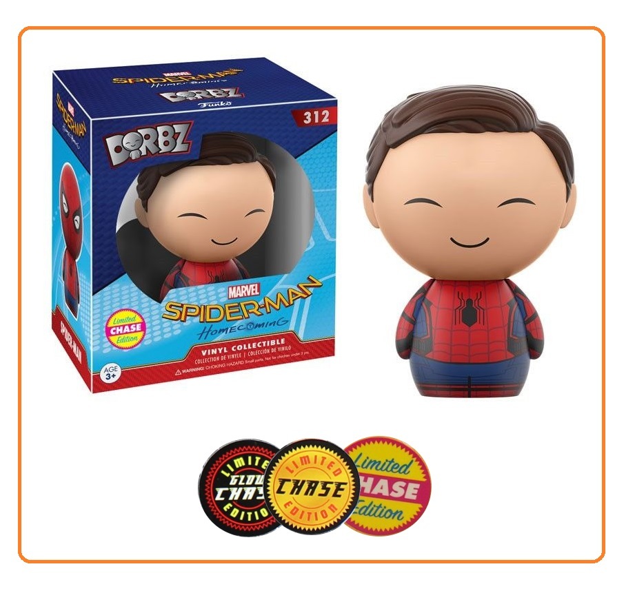 Spider-Man: Homecoming - Spider-Man Dorbz Vinyl Figure (with a chance for a Chase version!) image