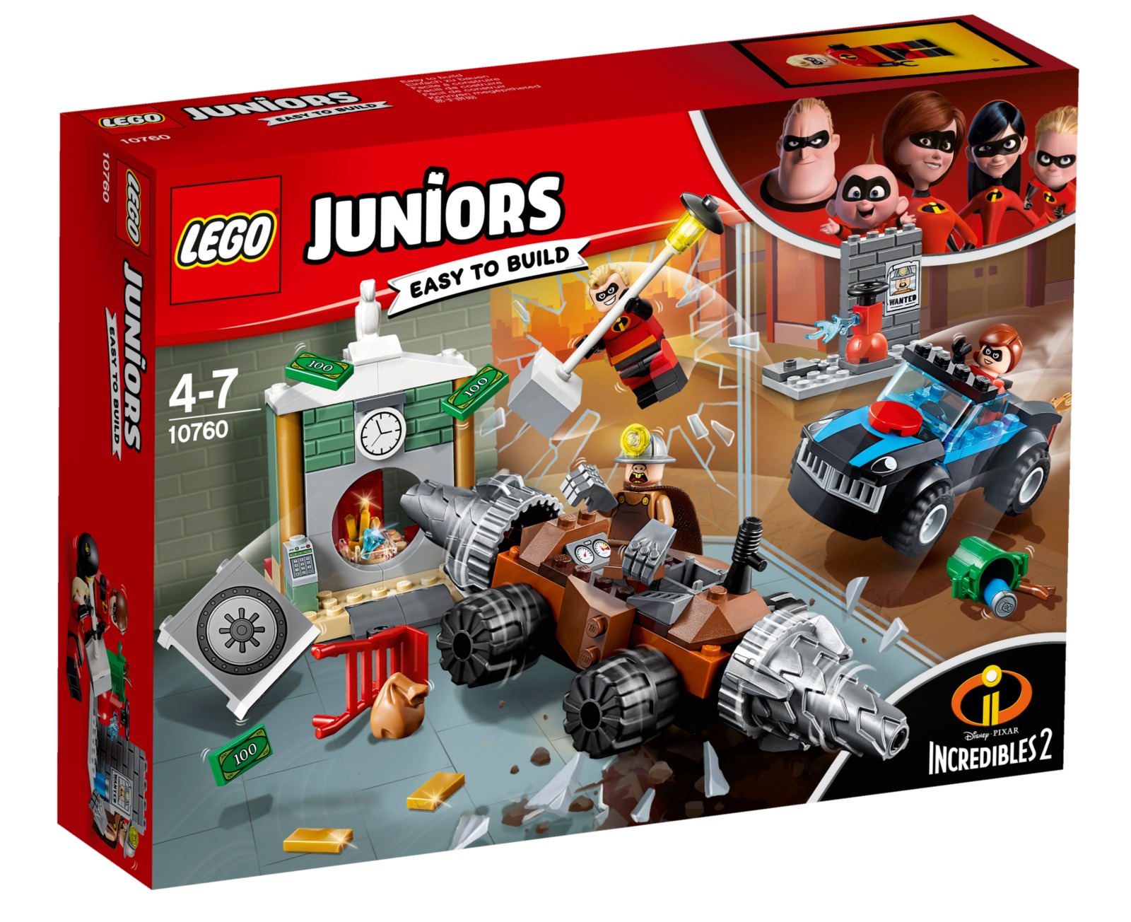 LEGO Juniors: Underminer Bank Heist (10760) image