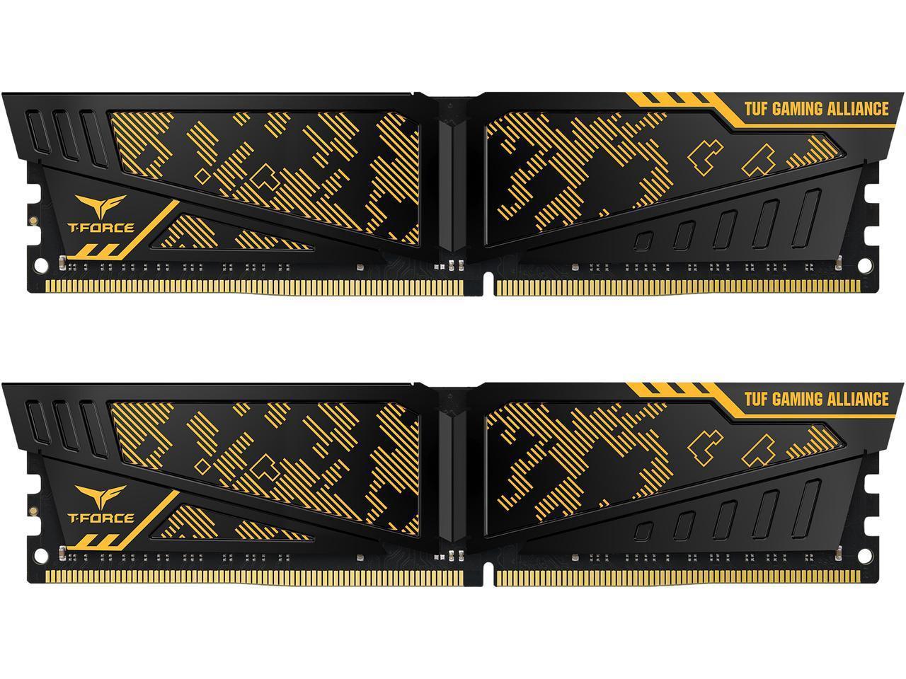 2x8GB Team VULCAN TUF Gaming Alliance 3600MHz DDR4 Gaming RAM image