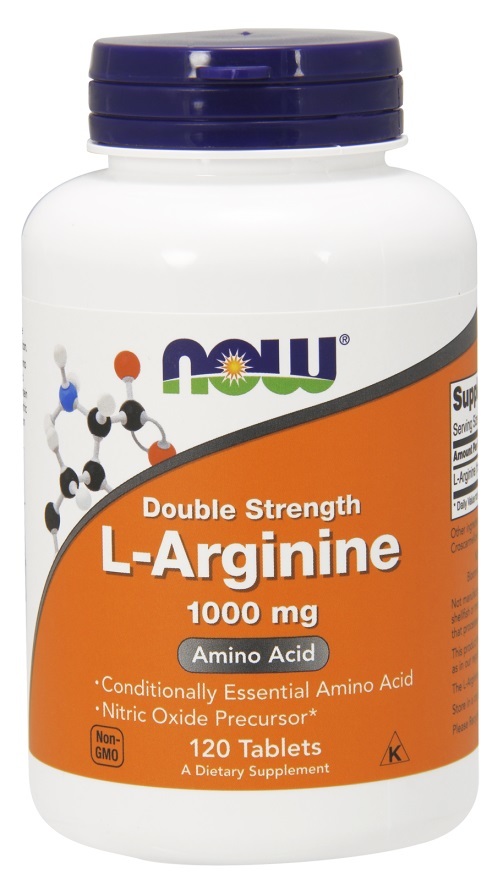 Now Foods: L-Arginine Double Strength (1000 mg) image