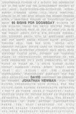 60 Signs for Doomsday by David Jonathan Newman image